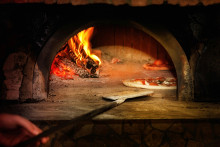Un four à pizza (illustration).