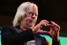 Le chanteur Renaud lors d'un concert en septembre 2024.