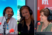 André Manoukian, Anne Gravoin et Nathalie Renous, le 21 juin 2025 sur RTL