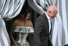 Jeff Bezos et Lauren Sanchez, la veille de leur mariage à Venise, Jeudi 26 juin 2025