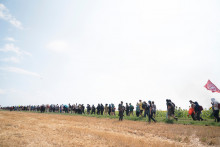 19-07-2024. Rassemblement contre les méga-bassines à Migne-Auxances.