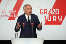 François Bayrou dans "Le Grand Jury" RTL - Le Figaro - Public Sénat - M6"