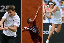Ugo Humbert, Giovanni Mpetshi Perricard et Varvara Gracheva