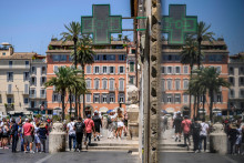 Le mercure a atteint les 40°C à Rome le mardi 1er juillet