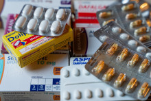 Plaquettes et boîtes de médicaments