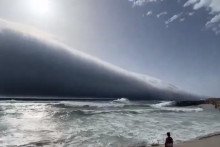 Un nuage rouleau