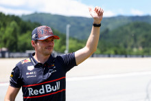 Max Verstappen au GP d'Autriche 2025