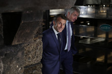 Emmanuel Macron s'est rendu à Roquefort-sur-Soulzon, le jeudi 3 juillet 2025