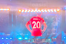 Le groupe Oasis a rendu hommage à Diogo Jota