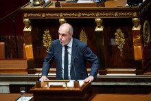Olivier Marleix, le 30 janvier 2024, à l'Assemblée nationale