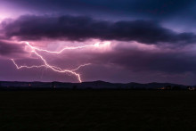 Des orages. (Illustration)