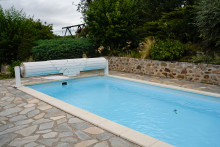 Une piscine d'un particulier (image d'illustration).