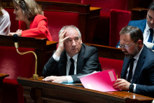 François Bayrou à l'Assemblée nationale, le 8 juillet 2025.