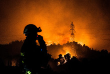 Un incendie à Martigues, le 17 juillet 2025 (photo d'illustration).