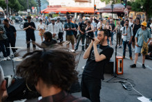 Fête de la musique à Paris.