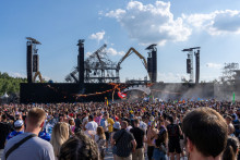 Festival Tomorrowland à Boom, en Belgique.