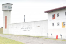 L'entrée du centre pénitentiaire de Vendin-le-Vieil.