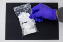 Sachet de cocaïne trouvé