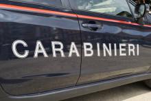 Une voiture des Carabinieri, le corps national de gendarmerie de la République italienne.