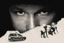 Affiche de la série documentaire "De rockstar à tueur : le cas Cantat" diffusée sur Netflix