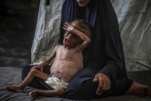 Muhammed Zakariya Ayyub al-Matouk, enfant d'un an et demi