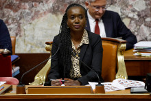 Nadège Abomangoli, 49 ans, vice-présidente de l'Assemblée Nationale et députée LFI.