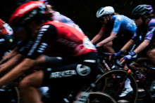 Les coureuses du Tour de France Femmes lors de la 6e étape