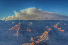 Le Grand Canyon touché par un feu hors de contrôle