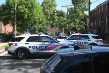 Des voitures de police aux États-Unis.