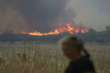Le feu s'est déclaré aux environs de Ribeaute dans l'Aude le 5 août 2025