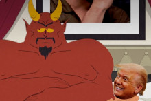 Donald Trump suppliant à Satan de coucher avec lui dans le premier épisode de 27e saison de South Park.