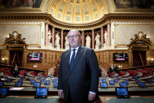 Le sénateur Laurent Duplomb, en février 2025.