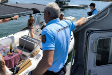 La brigade maritime d'Arcachon