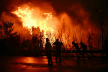 Incendies en Grèce