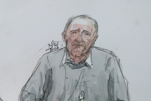 Nicolas Charbonnier lors de son procès devant la cour d'Assises de Strasbourg., en 2016