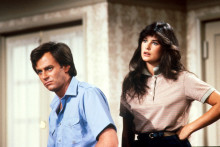 Tristan Rogers, aux côtés de Demi Moore dans "General Hospital".