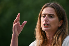Marine Tondelier à Strasbourg, le 21 août 2025.