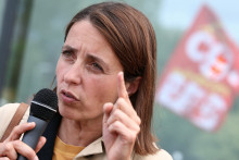 La secrétaire générale de la CGT Sophie Binet.