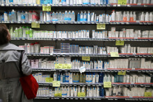 Un rayon de parapharmacie (illustration)