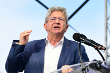 Jean-Luc Mélenchon à l'université d'été de LFI, le 22 août 2025.