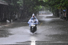Le typhon Kajiki a touché terre au Vietnam, le 25 août 2025