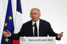François Bayrou lors de sa conférence de presse de rentrée le 25 août 2025