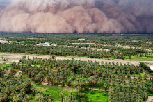 Tempête de sable, également appelée haboob (image d'illustration)