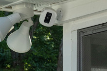 Une caméra de vidéosurveillance (Illustration)