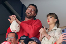 Travis Kelce et Taylor Swift en juin 2025