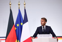 Emmanuel Macron, à Toulon le 29 août 2025
