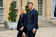 Marine Le Pen et Jordan Bardella, le 2 septembre 2025 à Matignon