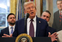 Donald Trump à Washington, le mardi 2 septembre à Washington.