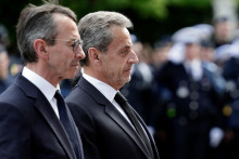 Bruno Retailleau et Nicolas Sarkozy, en février 2025.