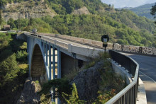 Le pont de Ponsommas en Isère